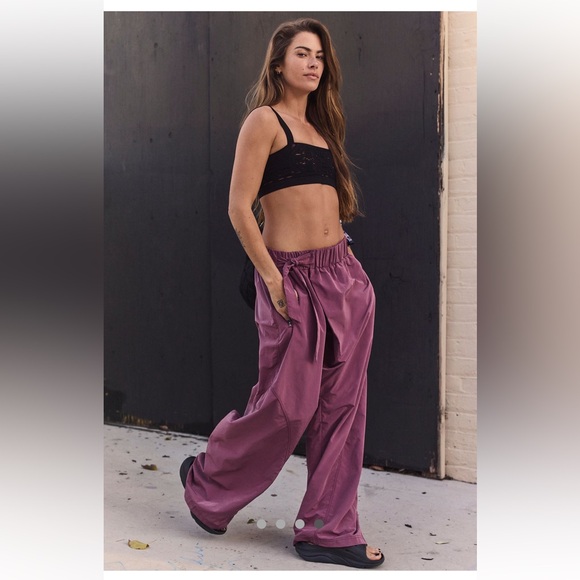 Free People One More Time Wide Leg-Clove-L-NWT - Picture 4 of 7